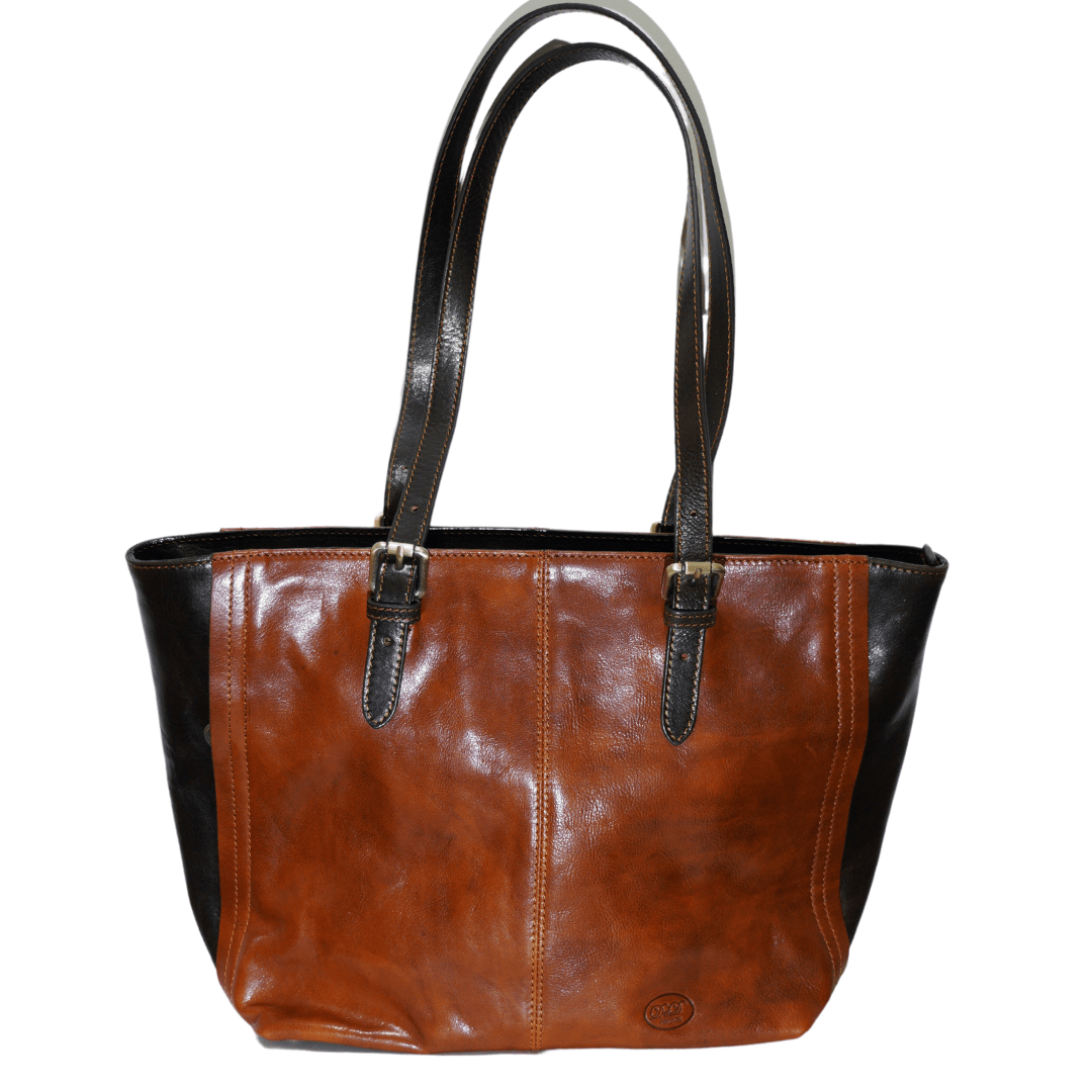 Borsa Shopping in pelle multicolore - FlorenceLeatherBags