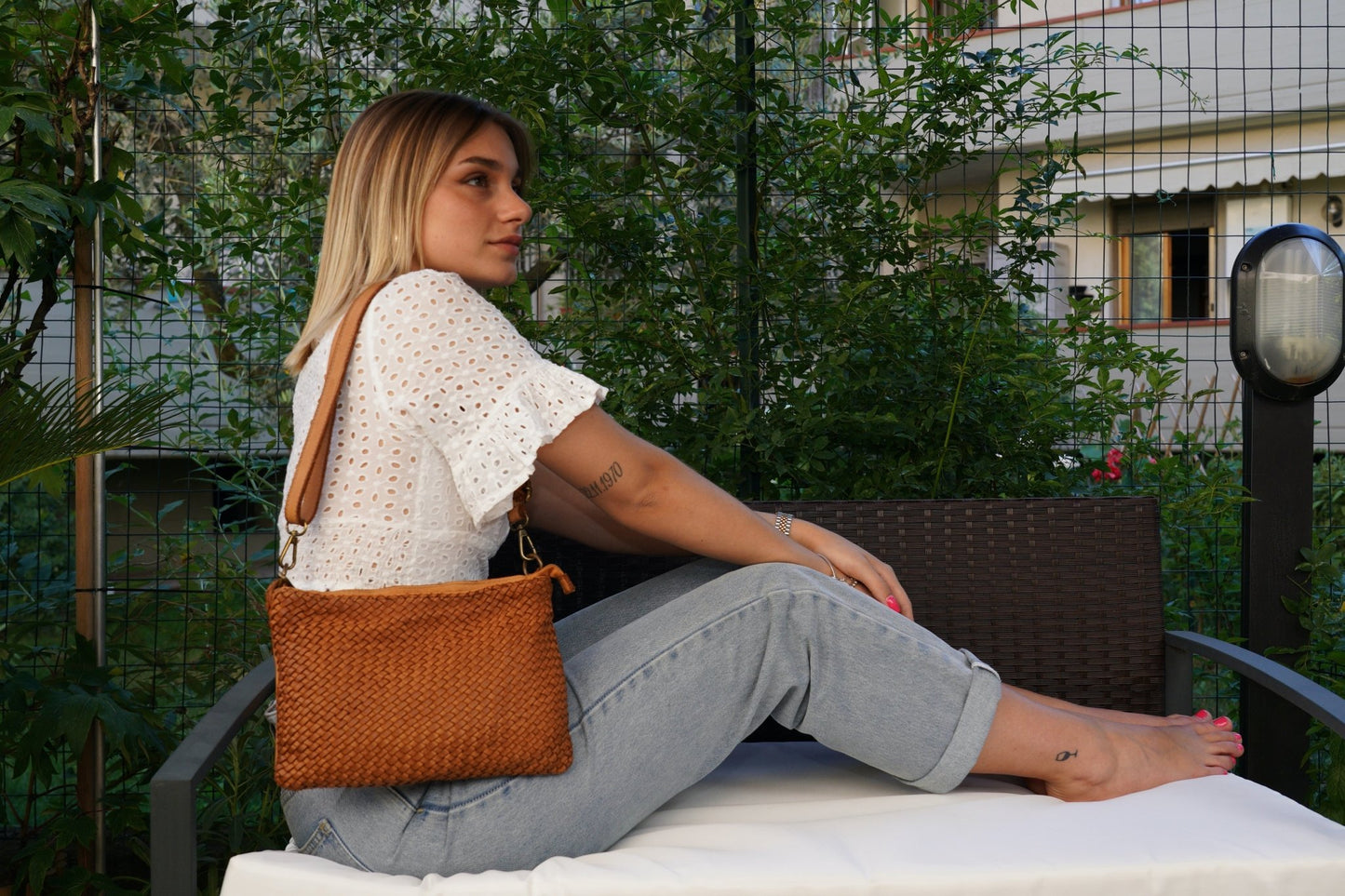 Borsa in pelle intrecciata - FlorenceLeatherBags