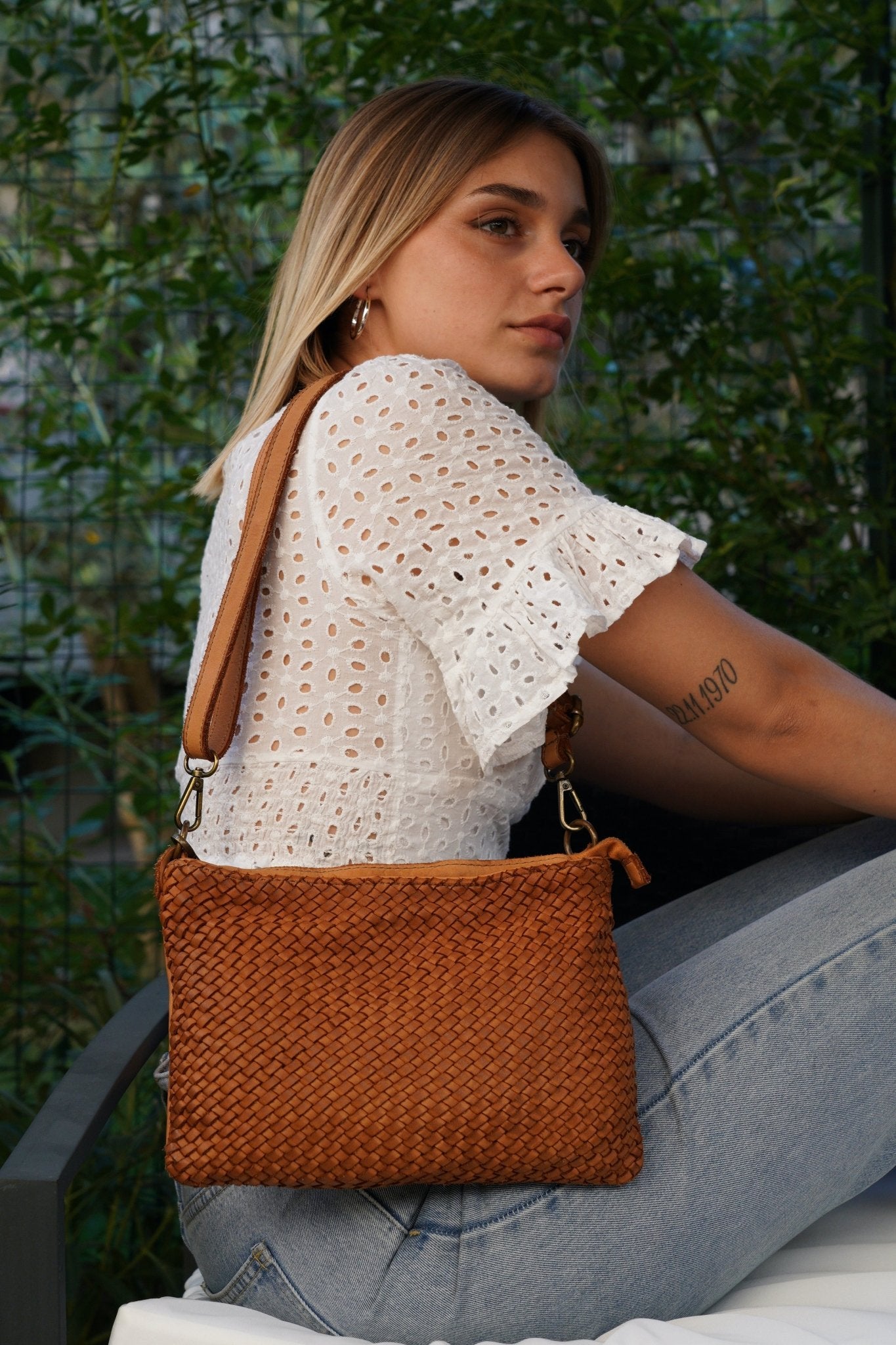 Borsa in pelle intrecciata - FlorenceLeatherBags