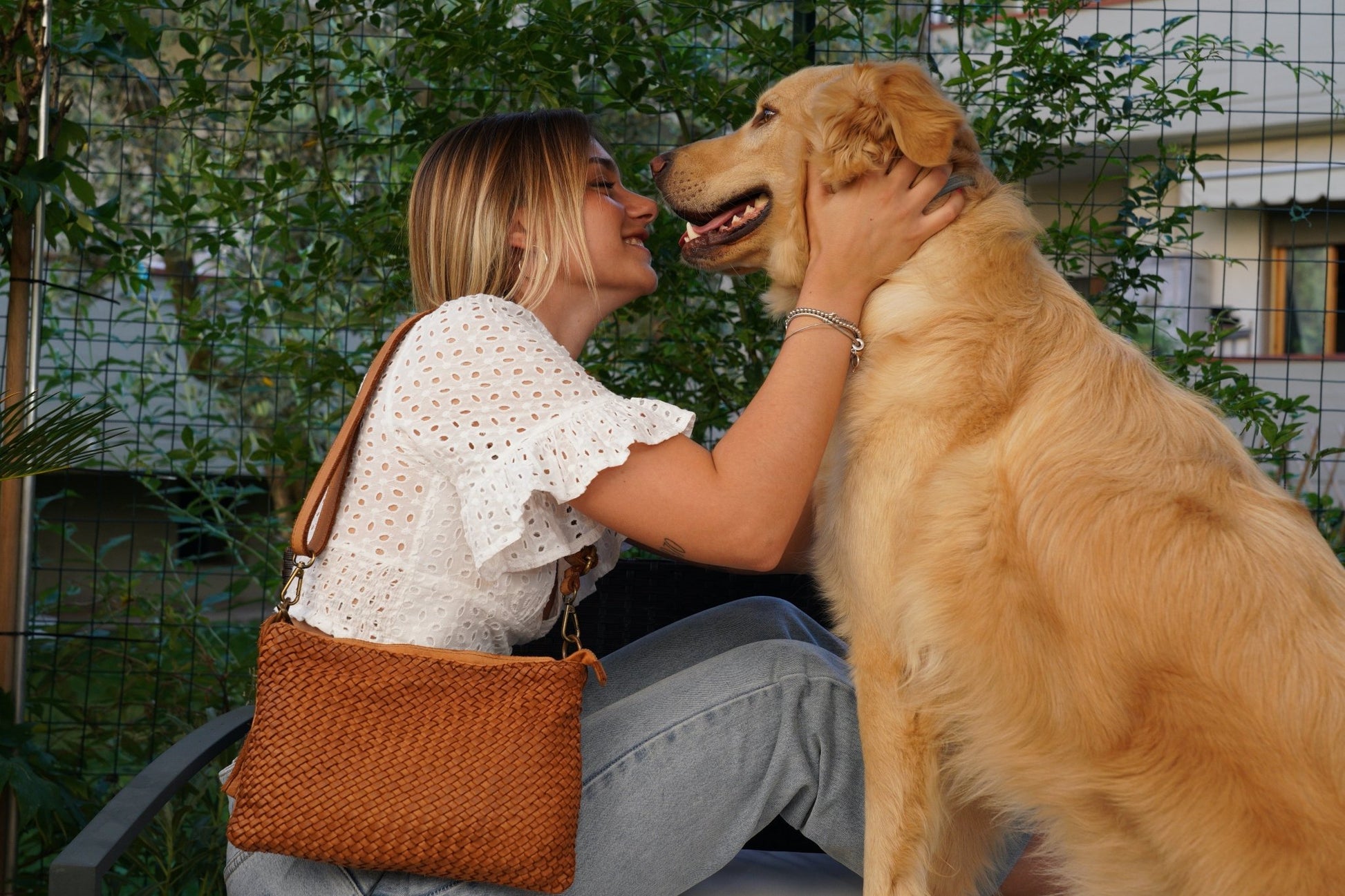 Borsa in pelle intrecciata - FlorenceLeatherBags