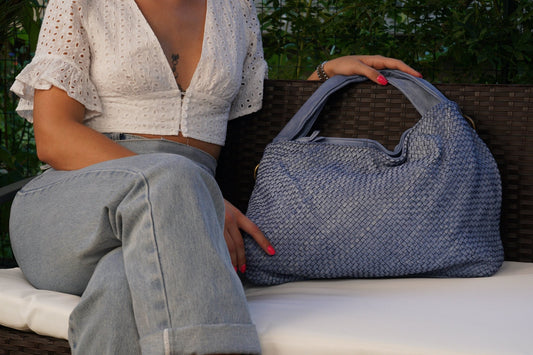 Borsa in pelle intrecciata - FlorenceLeatherBags