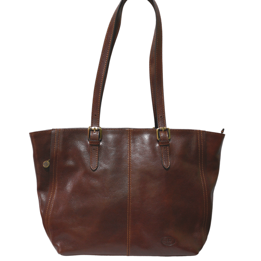 Borsa Shopping in pelle multicolore - FlorenceLeatherBags