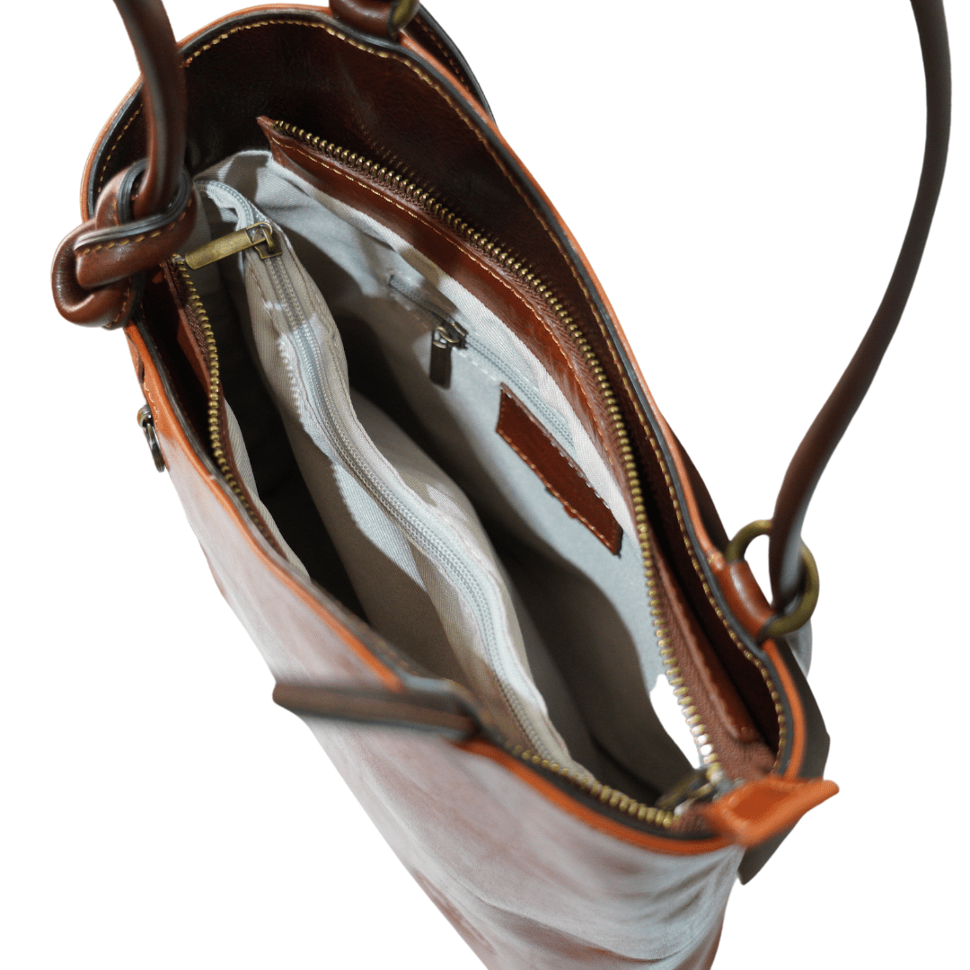 Borsa/Zaino in pelle - FlorenceLeatherBags