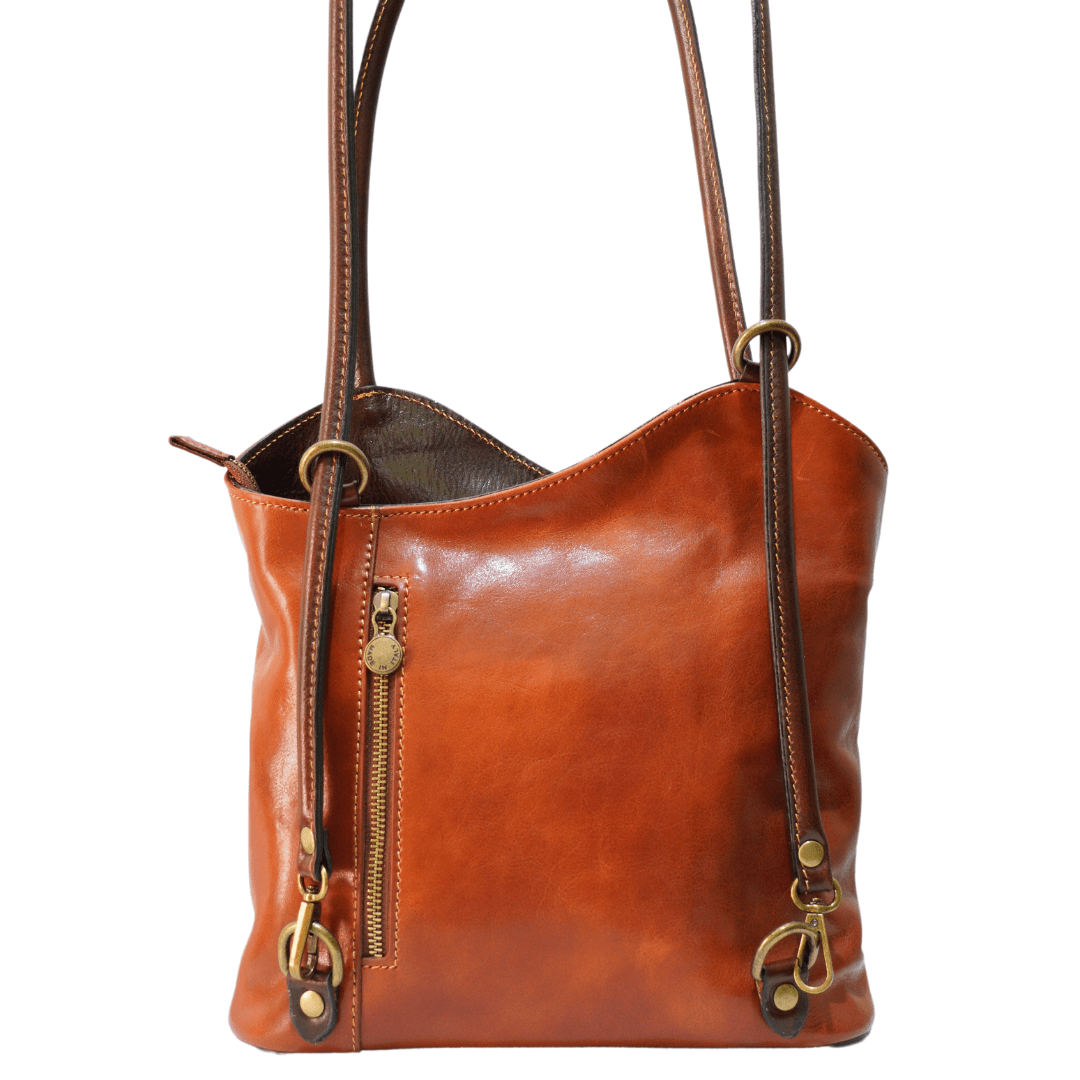 Borsa/Zaino in pelle - FlorenceLeatherBags