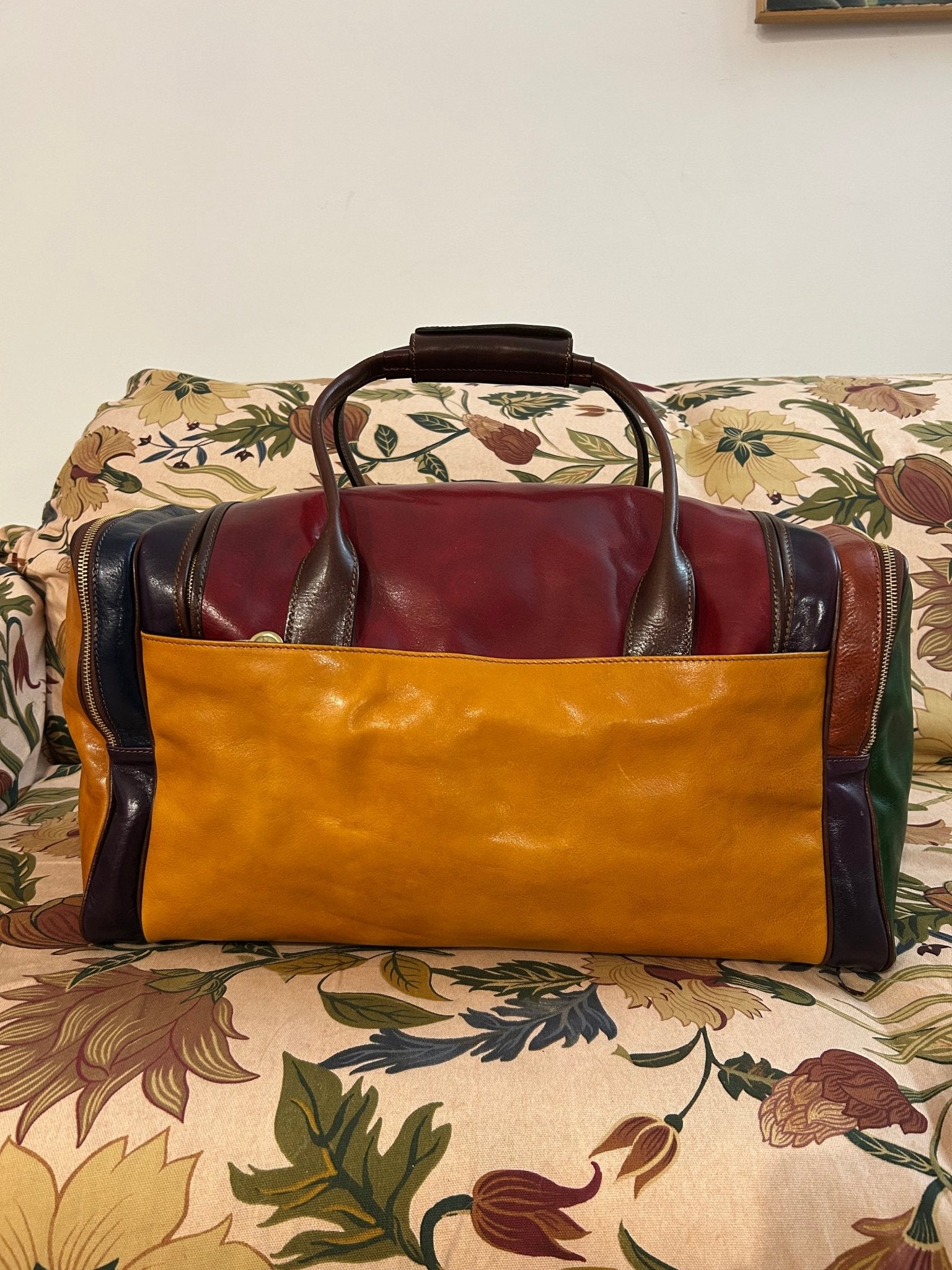 Borsone da viaggio Baggy Multicolore - FlorenceLeatherBags