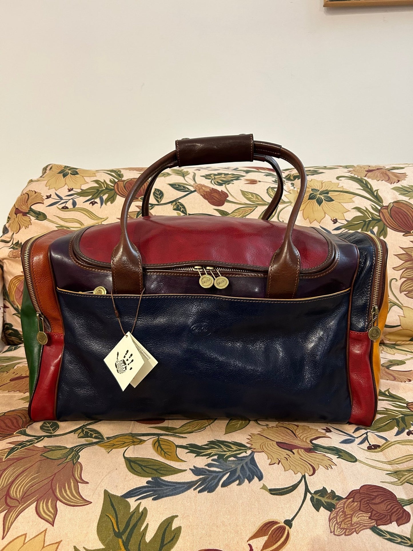 Borsone da viaggio Baggy Multicolore - FlorenceLeatherBags