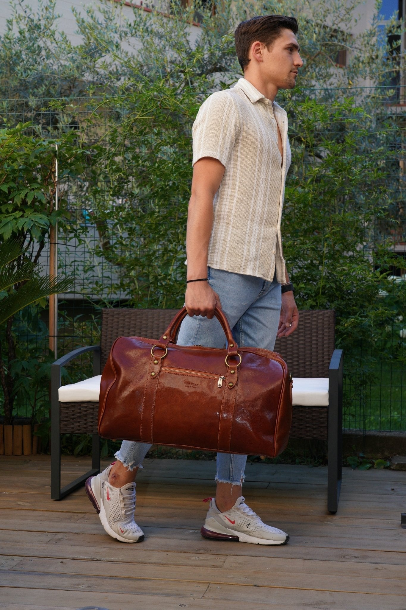 Borsone da viaggio Trek - FlorenceLeatherBags