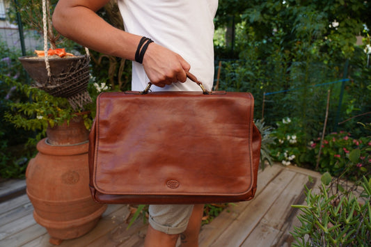 Cartella Messenger - FlorenceLeatherBags